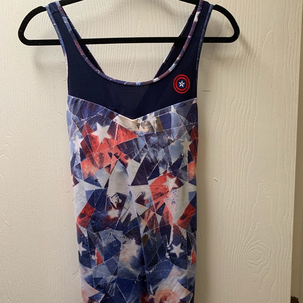 Marvel Her Universe Captain America activewear set